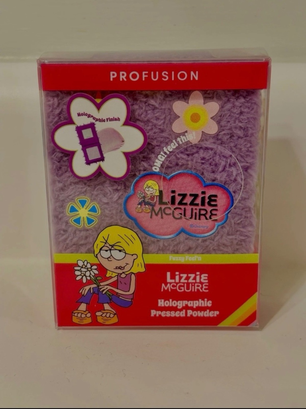 Lizzie McGuire Holographic Purple Highlighter Profusion Makeup Y2K Throwback NEW